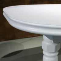 Masă pentru bucătărie MobiCasa Skif ST 4 200/280x100cm White imaginea #2 — magazin online Desire.md