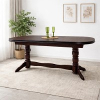 Masă pentru bucătărie MobiCasa ST 4  200/280x100cm Nuc