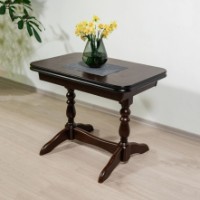 Masă pentru bucătărie MobiCasa Skif ST 7.2. 120/155x70cm Nuc