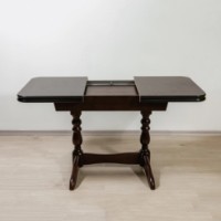 Masă pentru bucătărie MobiCasa Skif ST 7.2. 120/155x70cm Nuc imaginea #2 — magazin online Desire.md