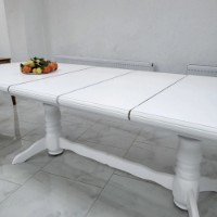 Masă pentru bucătărie MobiCasa Skif ST73  228/318x100cm White imaginea #4 — magazin online Desire.md