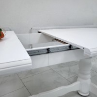 Masă pentru bucătărie MobiCasa Skif ST73  228/318x100cm White imaginea #3 — magazin online Desire.md