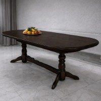 Masă pentru bucătărie MobiCasa Skif ST73 228/318x100cm Nuc imaginea #2 — magazin online Desire.md