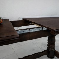 Masă pentru bucătărie MobiCasa Skif ST73 228/318x100cm Nuc imaginea #3 — magazin online Desire.md