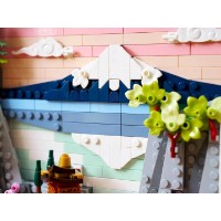 Set de construcție Lego Art: Japanese Cherry Blossom Landscape (31218) imaginea #5 — magazin online Desire.md