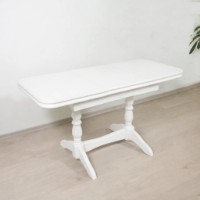 Masă pentru bucătărie MobiCasa ST 7.0  100/135x65cm White imaginea #5 — magazin online Desire.md