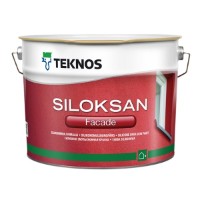 Краска Teknos Siloksan Facade 18L