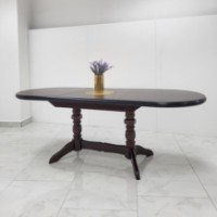 Masă pentru bucătărie MobiCasa ST 75 160/230x90cm Nuc imaginea #2 — magazin online Desire.md