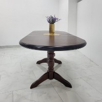 Masă pentru bucătărie MobiCasa ST 75 160/230x90cm Nuc imaginea #3 — magazin online Desire.md