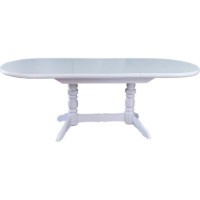 Masă pentru bucătărie MobiCasa ST 75 160/230x90cm White  imaginea #2 — magazin online Desire.md