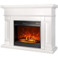 Șemineu electric Art Flame Riga & Mirabella Cream