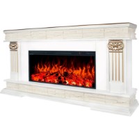 Șemineu electric Art Flame River & Tasmania White