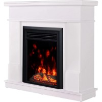 Șemineu electric Art Flame Rodos & Cris White