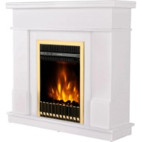 Șemineu electric Art Flame Rodos & Gala Gold Gold