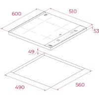 Индукционная панель Teka IBF 64-VGogh FXT BV фото №3 — интернет-магазин Desire.md
