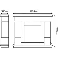 Șemineu electric Art Flame Rodos & Gala Silver White imaginea #3 — magazin online Desire.md