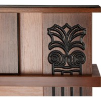 Șemineu electric Art Flame Roma mini nut & Capri imaginea #3 — magazin online Desire.md