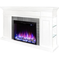 Șemineu electric Art Flame Safina & Tomas Maxi White