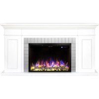 Șemineu electric Art Flame Safina & Tomas Maxi White imaginea #5 — magazin online Desire.md