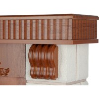 Șemineu electric Art Flame Serenity & Lorance Walnut imaginea #2 — magazin online Desire.md