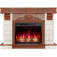 Șemineu electric Art Flame Serenity & Lorance Walnut imaginea #3 — magazin online Desire.md