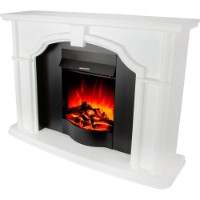 Șemineu electric Art Flame Sherlock & Corsica White imaginea #2 — magazin online Desire.md