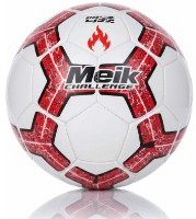 Minge de fotbal Meik MK-049 N5 White/Red imaginea #1 — magazin online Desire.md