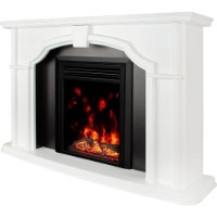 Șemineu electric Art Flame Sherlock & Cris White