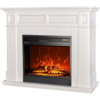 Șemineu electric Art Flame Sicilia & Mirabella Cream