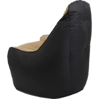 Fotoliu puf BeanBag Big Boss Black/Beige (BM6168) imaginea #3 — magazin online Desire.md