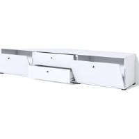 Тумба под ТВ Fabrik Home Domino Белый Ясень фото №3 — интернет-магазин Desire.md