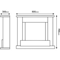 Șemineu electric Art Flame Sting & Mars White imaginea #3 — magazin online Desire.md