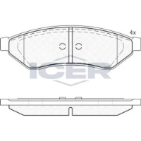 Set placute frână ICER 181726 imaginea #4 — magazin online Desire.md