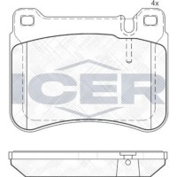 Set placute frână ICER 181769 imaginea #3 — magazin online Desire.md