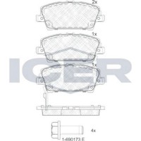 Set placute frână ICER 181773 imaginea #3 — magazin online Desire.md