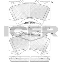 Set placute frână ICER 181874 imaginea #4 — magazin online Desire.md