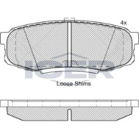 Set placute frână ICER 181875 imaginea #3 — magazin online Desire.md