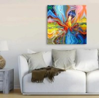 Pictură ArtShop Colorful Fantasy 80x80cm (PA17-M-PL)