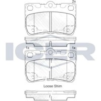 Set placute frână ICER 182060 imaginea #3 — magazin online Desire.md