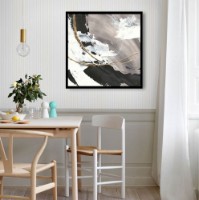 Pictură ArtShop Gray Abstract Art 100x100cm (PA161-LL)