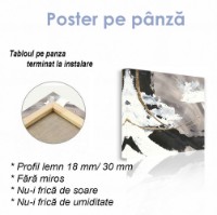 Pictură ArtShop Gray Abstract Art 60x60cm (PA161-L-PL) imaginea #2 — magazin online Desire.md