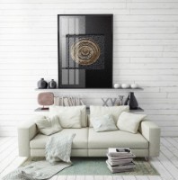 Картина ArtShop Gray-Black Abstraction 50x75cm (PA78-M)