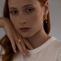 Кольцо SOLOVOV JEWELRY 94013532 s.18 6,08gr фото №5 — интернет-магазин Desire.md