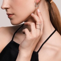 Кольцо SOLOVOV JEWELRY 94013691 s.17 1,91gr фото №5 — интернет-магазин Desire.md