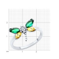 Кольцо SOLOVOV JEWELRY 94014074 s.18 2,29gr фото №3 — интернет-магазин Desire.md