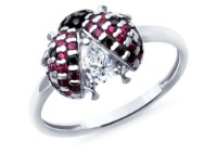 Кольцо SOLOVOV JEWELRY 94014227 s.17,5 2,02gr