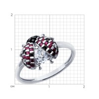 Кольцо SOLOVOV JEWELRY 94014227 s.17,5 2,02gr фото №2 — интернет-магазин Desire.md