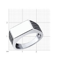 Кольцо SOLOVOV JEWELRY 95010221 s.20,5 6,17gr фото №5 — интернет-магазин Desire.md