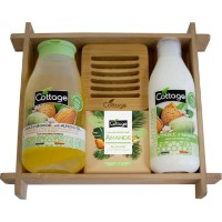 Set cadou Cottage Coffret Huile Amande 25