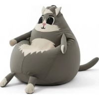 Fotoliu puf BeanBag Cat Gray (BM6237)